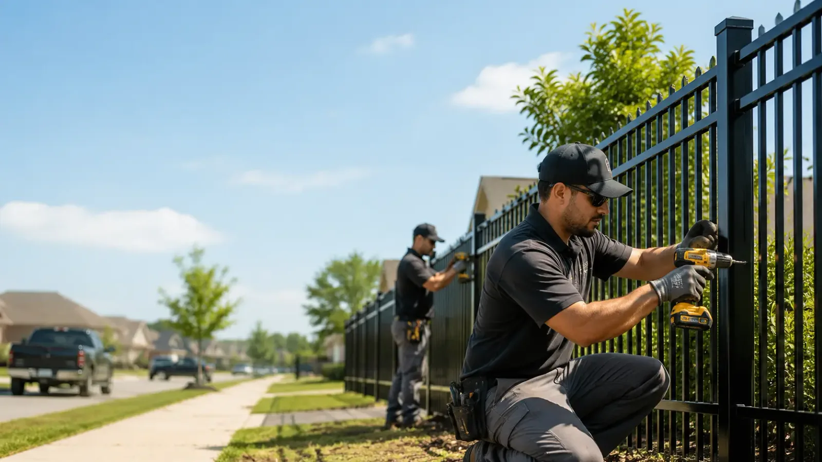 Metal Fence Installation in Sublette, IL